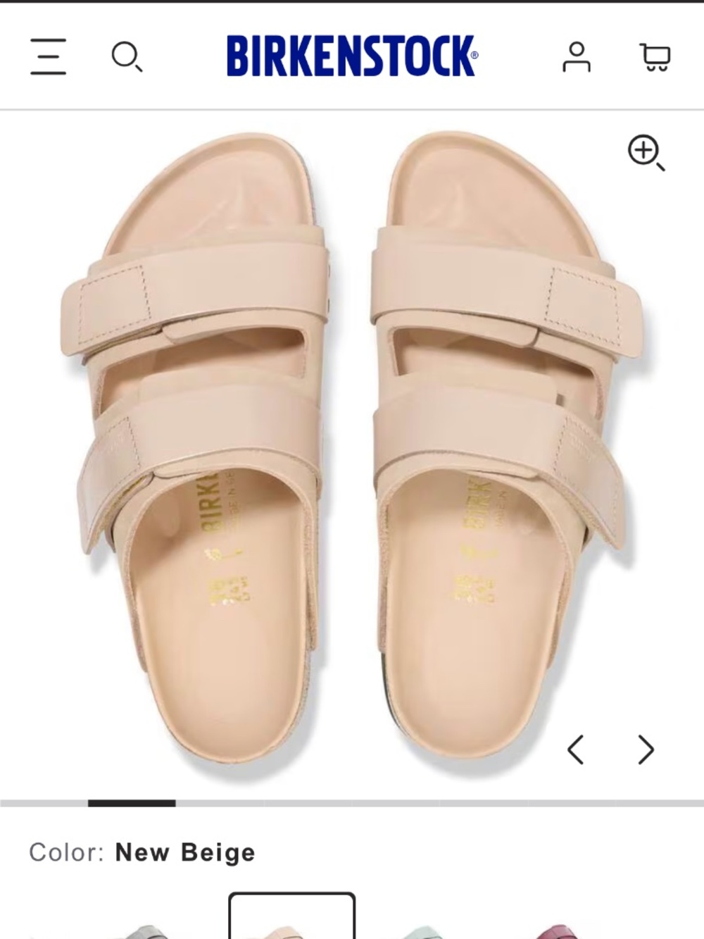 New in box with tags Birkenstock Uji Beige Women’s 9 - Picture 9 of 10